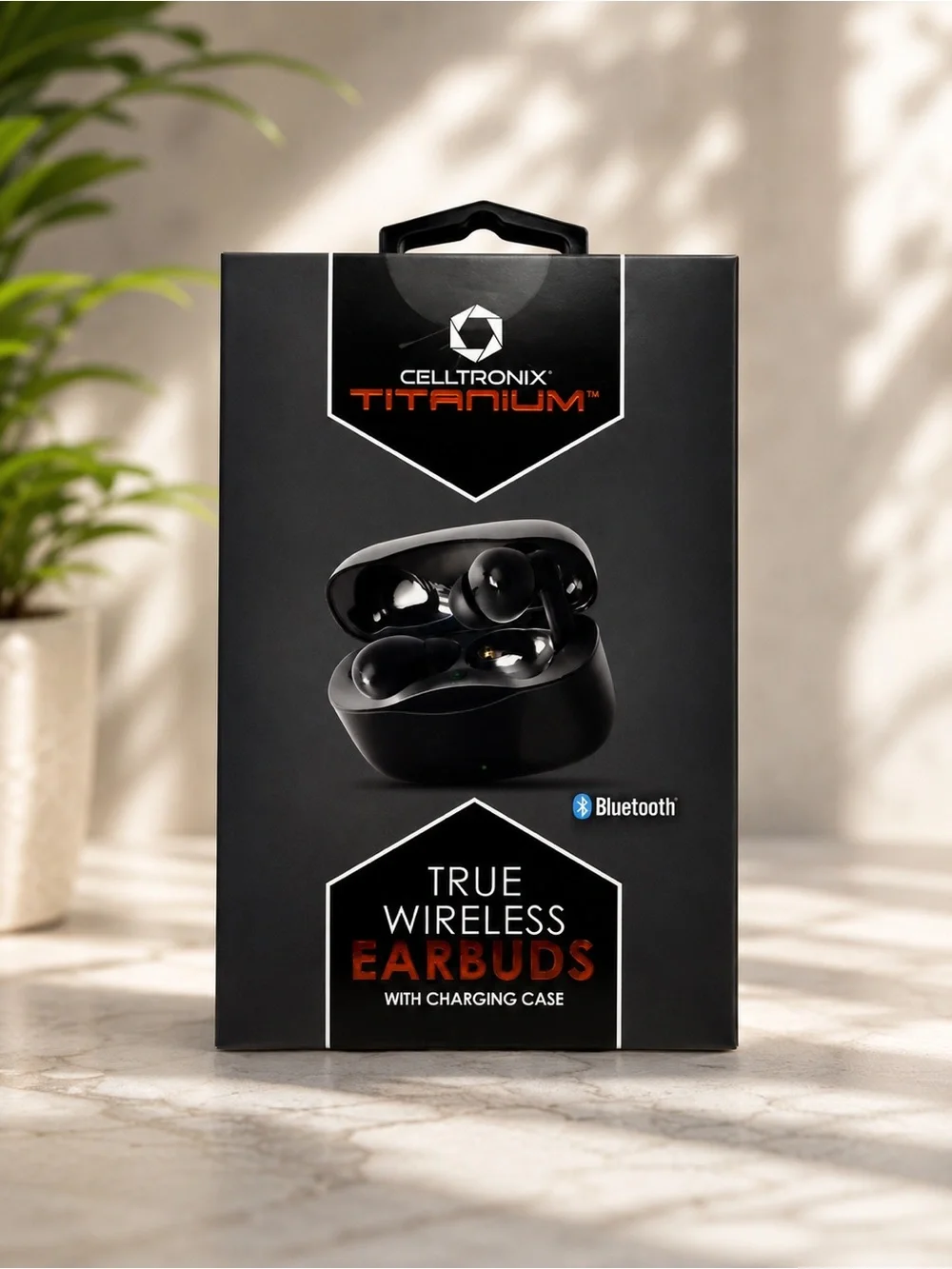 Titanium True Wireless Earbuds - Black